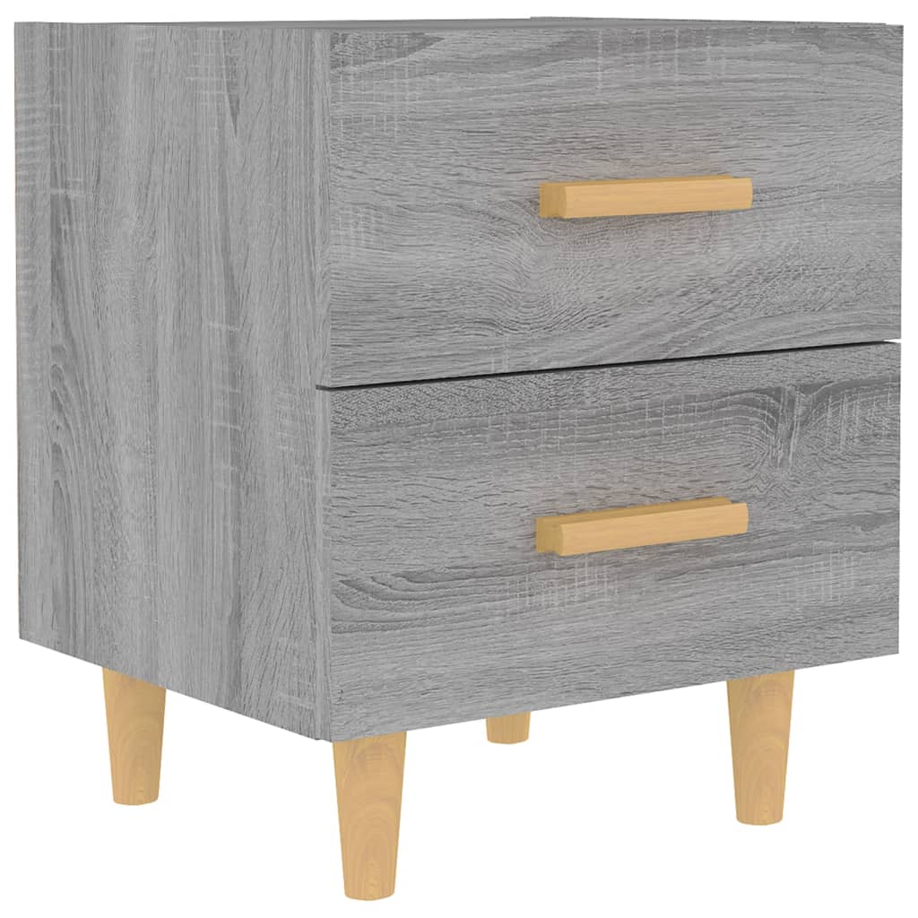 Nachttisch Grau Sonoma 40x35x47,5 cm