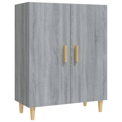 Skænk Grå Sonoma 70x34x90 cm Træmateriale
