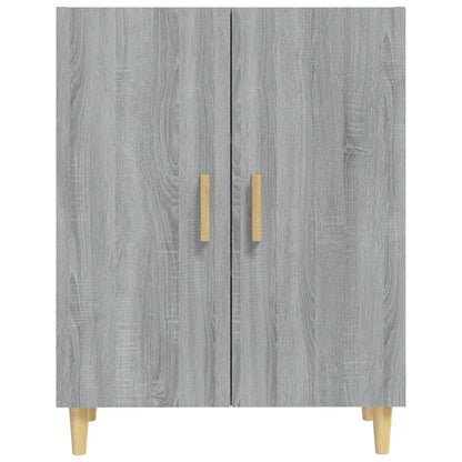 Skænk Grå Sonoma 70x34x90 cm Træmateriale