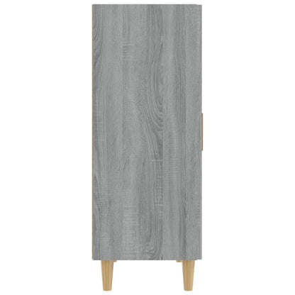 Skænk Grå Sonoma 70x34x90 cm Træmateriale