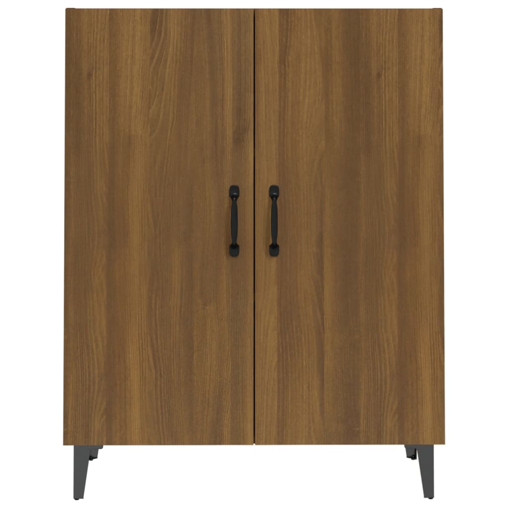 Sideboard Braun Eichen-Optik 70x34x90 cm Holzwerkstoff