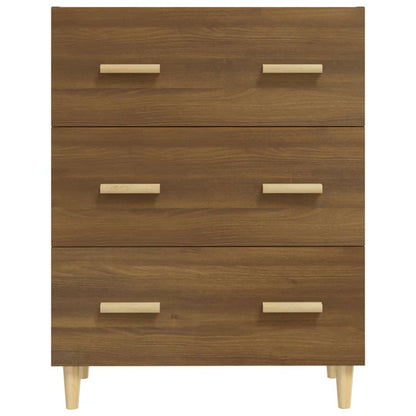 Skænk Brun Eg Look 70x34x90 cm Træmateriale