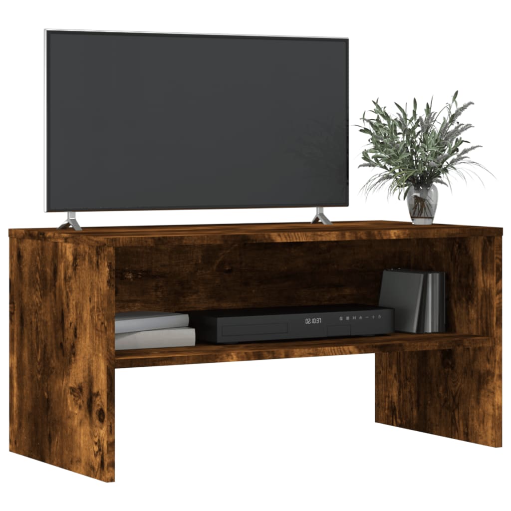 TV-Schrank Räuchereiche 80x40x40 cm Holzwerkstoff