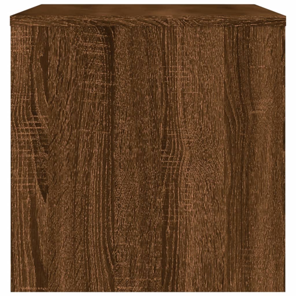 TV-skab Brun Eg Look 80x40x40 cm Træ Materiale