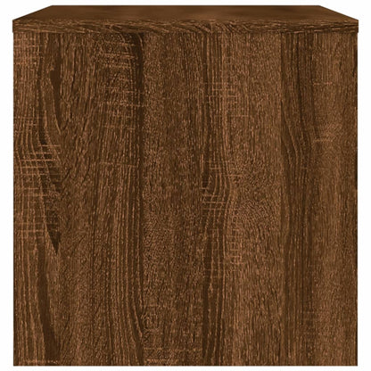 TV-skab Brun Eg Look 80x40x40 cm Træ Materiale