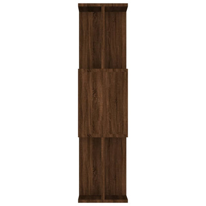 Bücherregal/Raumteiler Braun Eiche 80x24x96 cm Holzwerkstoff