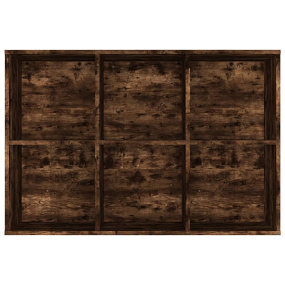 Bücherregal/Sideboard Räuchereiche 66x30x98 cm Holzwerkstoff