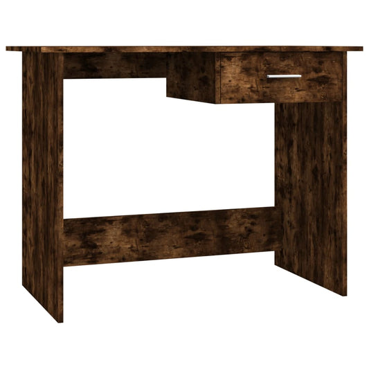 Schreibtisch Räuchereiche 100x50x76 cm Holzwerkstoff