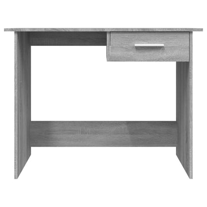 Schreibtisch Grau Sonoma 100x50x76 cm Holzwerkstoff