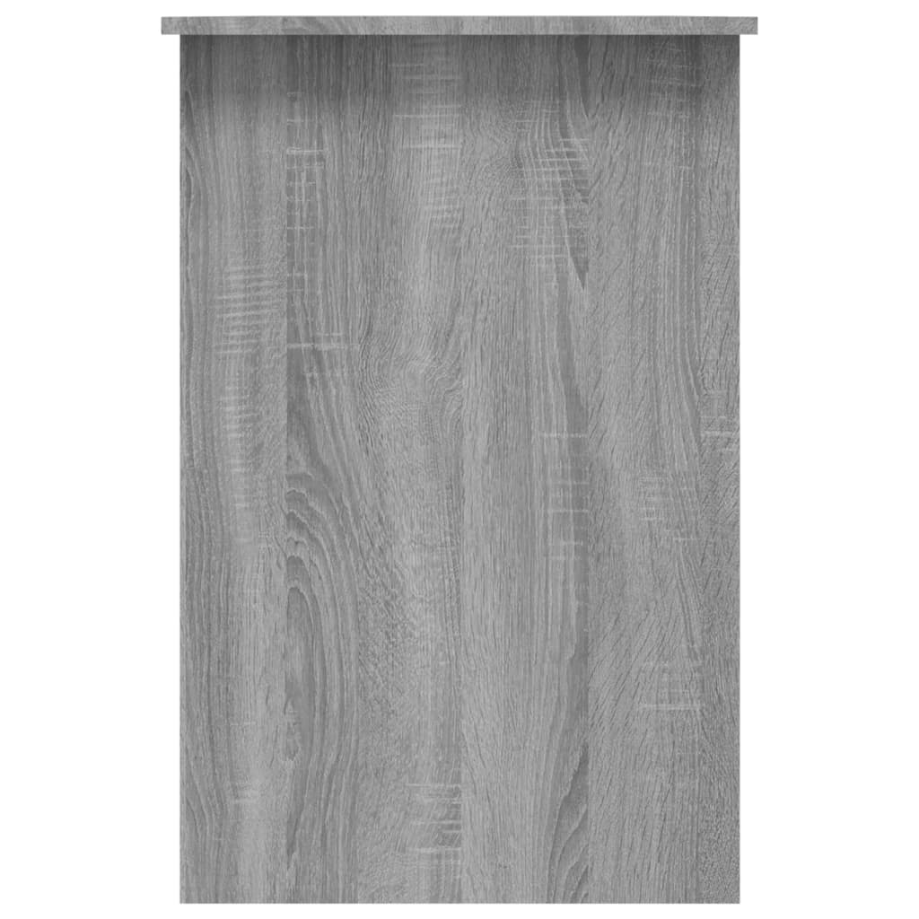 Schreibtisch Grau Sonoma 100x50x76 cm Holzwerkstoff