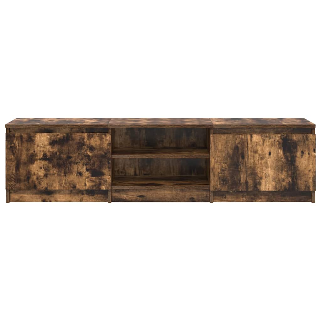 TV-Schrank Räuchereiche 140x40x35,5 cm Holzwerkstoff