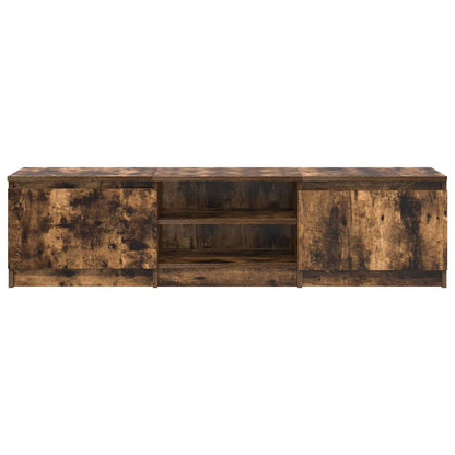 TV-Schrank Räuchereiche 140x40x35,5 cm Holzwerkstoff