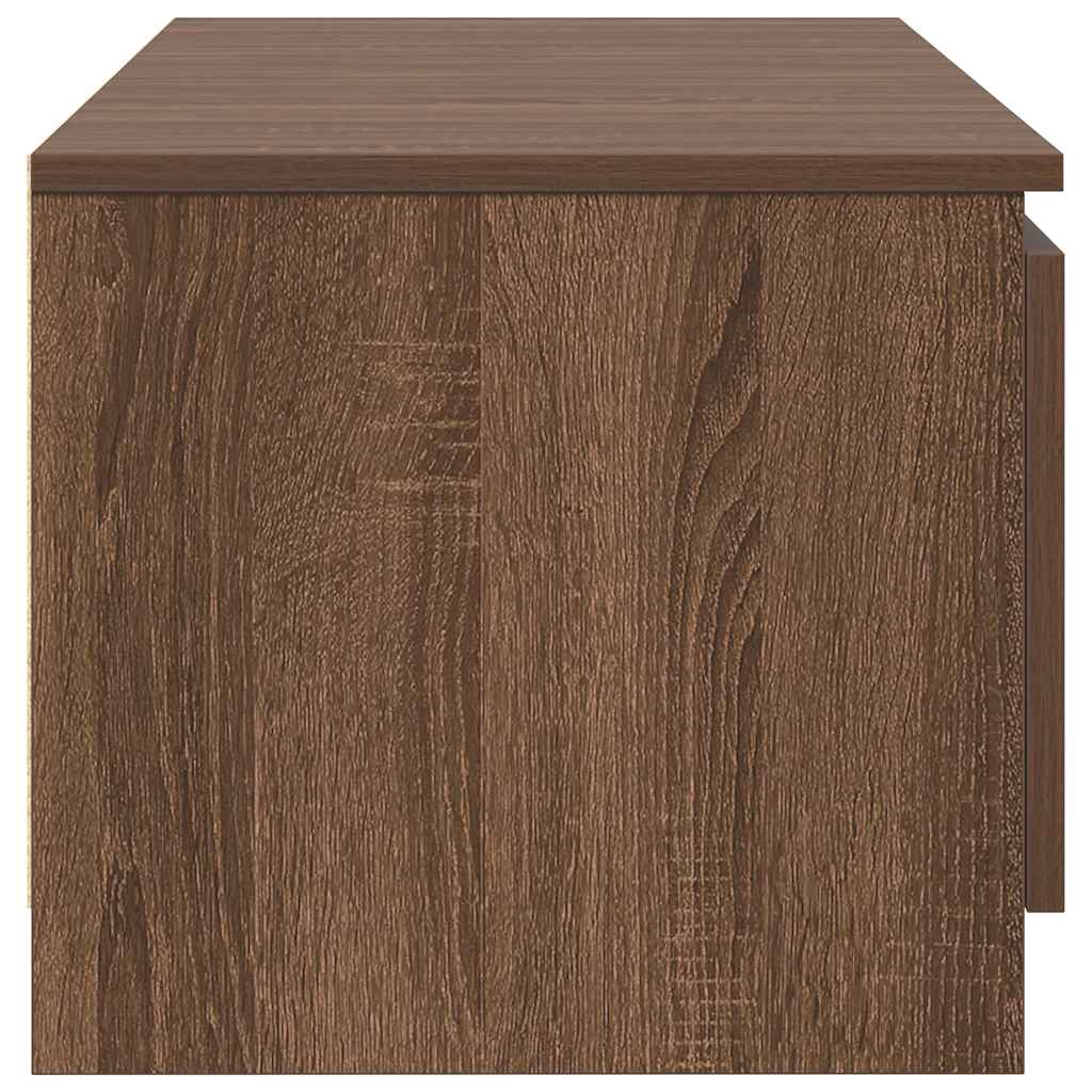 TV-Schrank Braun Eichen-Optik 140x40x35,5 cm Holzwerkstoff
