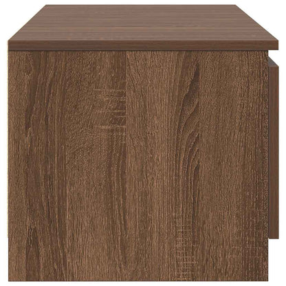 TV-Schrank Braun Eichen-Optik 140x40x35,5 cm Holzwerkstoff