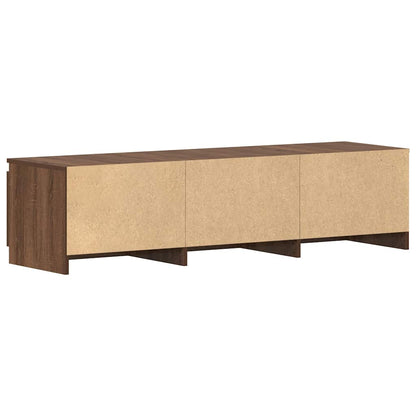 TV-Schrank Braun Eichen-Optik 140x40x35,5 cm Holzwerkstoff