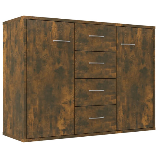 Skænk røget eg 88x30x65 cm træmateriale