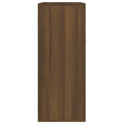 Sideboard Braun Eichen-Optik 60x30x75 cm Holzwerkstoff
