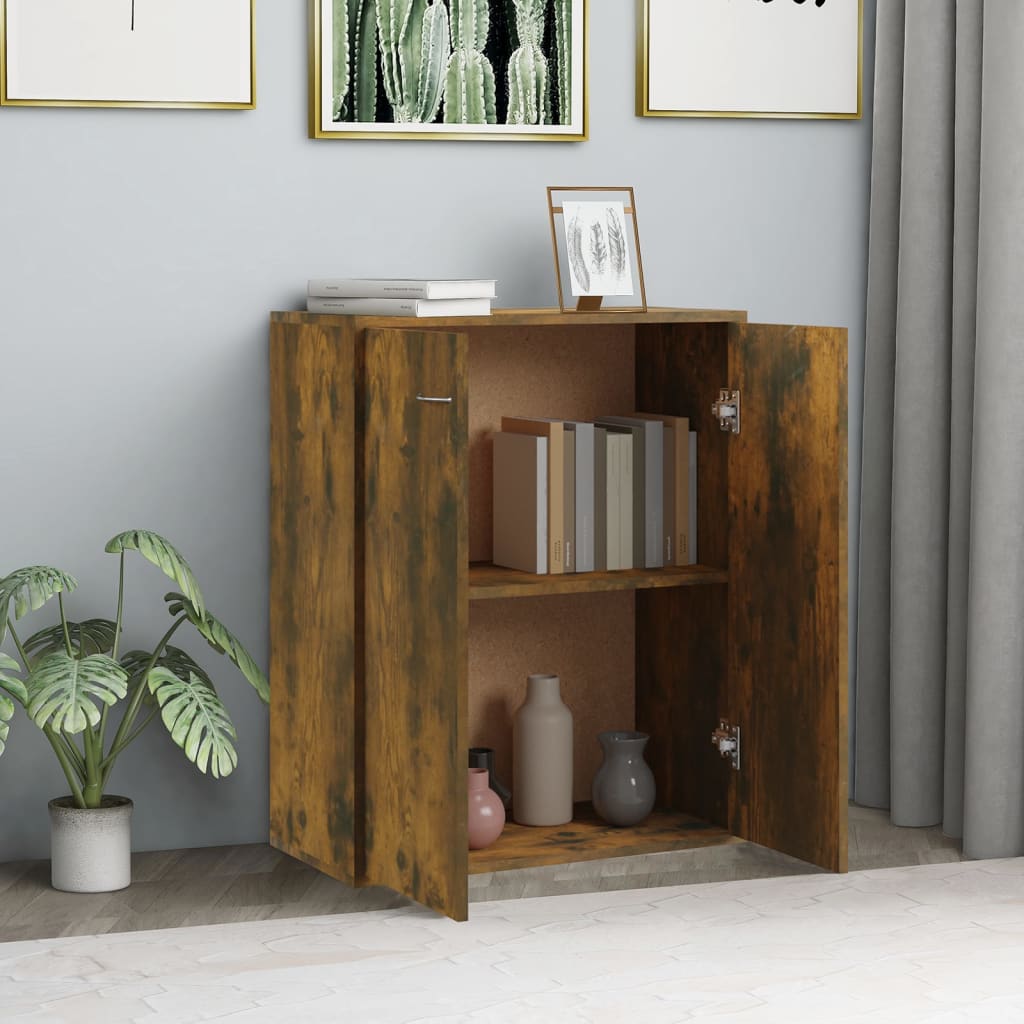 Skænk røget eg 60x30x75 cm træmateriale