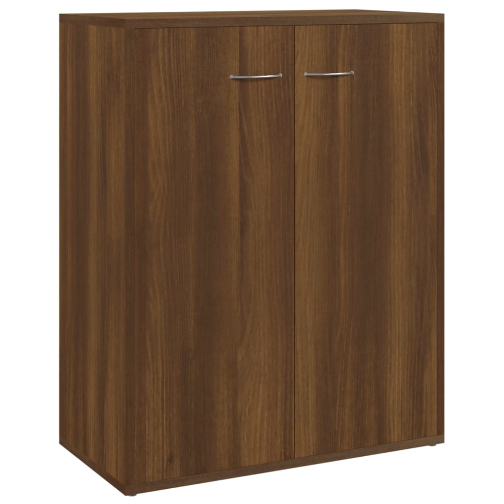 Skænk Brun Eg Look 60x30x75 cm Træmateriale