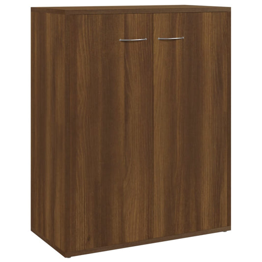 Skænk Brun Eg Look 60x30x75 cm Træmateriale
