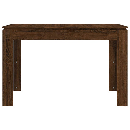 Esstisch Braun Eichen-Optik 120x60x76 cm Holzwerkstoff