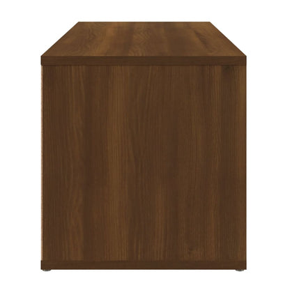 TV-Schrank Braun Eichen-Optik 80x34x36 cm Holzwerkstoff