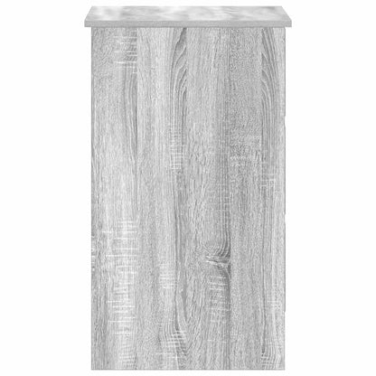 Schreibtisch Grau Sonoma 90x45x76 cm Holzwerkstoff
