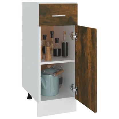 Unterschrank mit Schublade Lyon Räuchereiche 30x46x81,5 cm