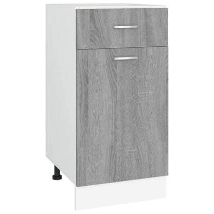 Unterschrank mit Schublade Lyon Grau Sonoma 40x46x81,5 cm