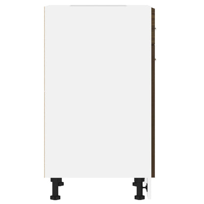 Unterschrank mit Schublade Lyon Braun Eiche-Optik 50x46x81,5 cm