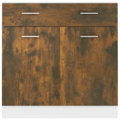 Unterschrank mit Schublade Lyon Räuchereiche 80x46x81,5 cm