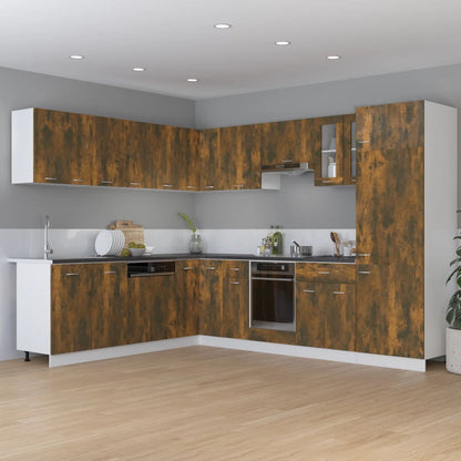 Küchenschrank Lyon Räuchereiche 75,5x75,5x81,5 cm Holzwerkstoff