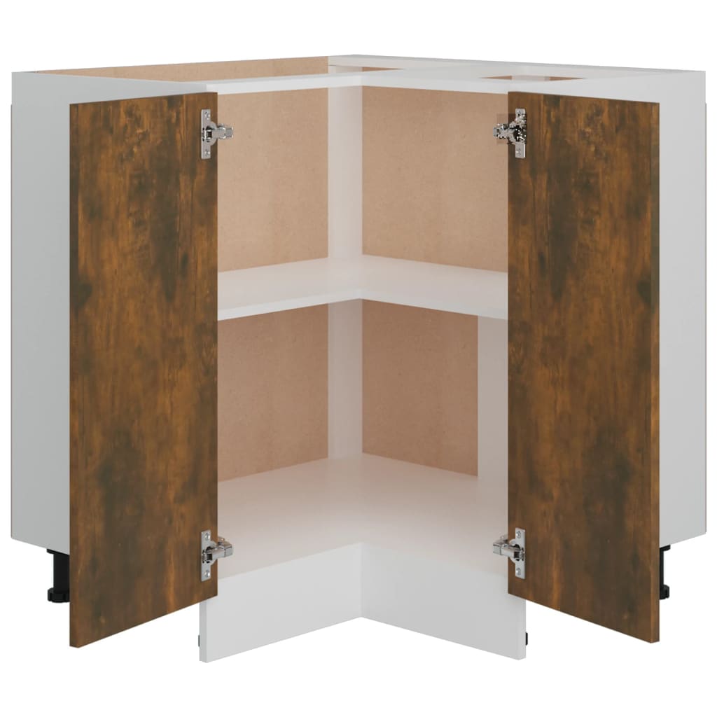 Küchenschrank Lyon Räuchereiche 75,5x75,5x81,5 cm Holzwerkstoff