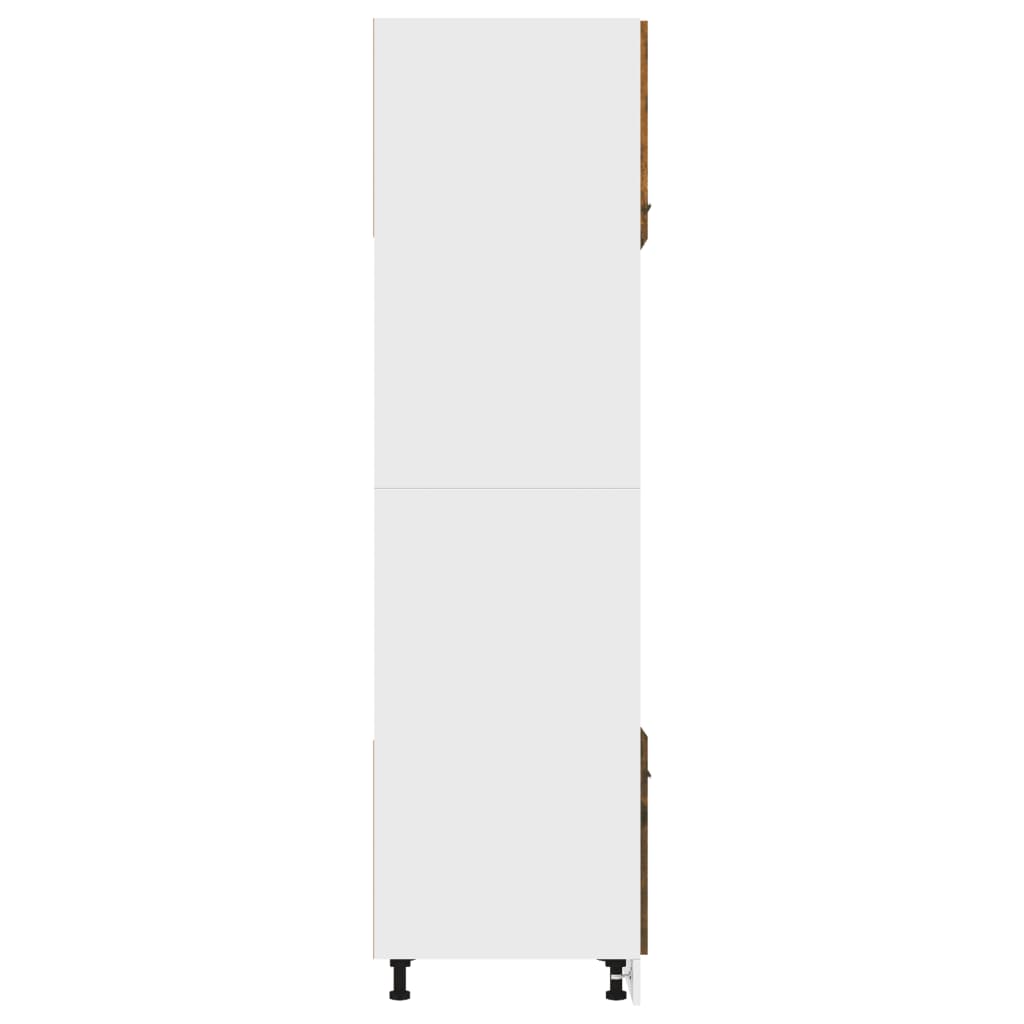 Mikrowellenumbauschrank Lyon Räuchereiche 60x57x207 cm Holzwerkstoff