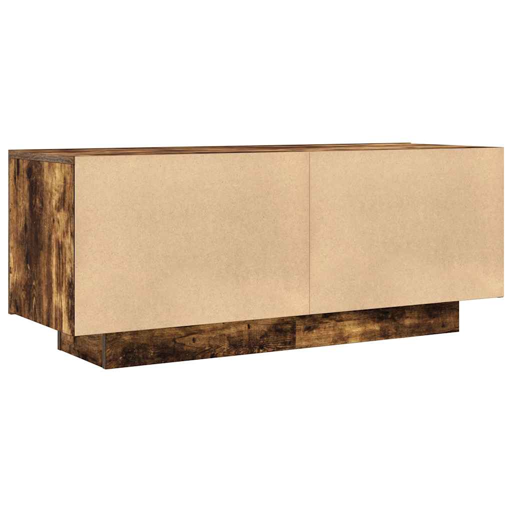 TV-Schrank Räuchereiche 100x35x40 cm Holzwerkstoff
