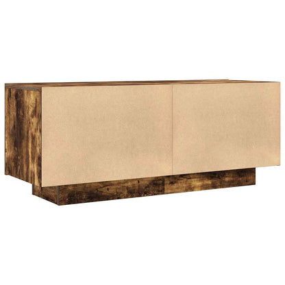 TV-Schrank Räuchereiche 100x35x40 cm Holzwerkstoff