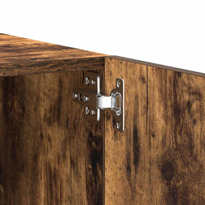 TV-Schrank Räuchereiche 100x35x40 cm Holzwerkstoff