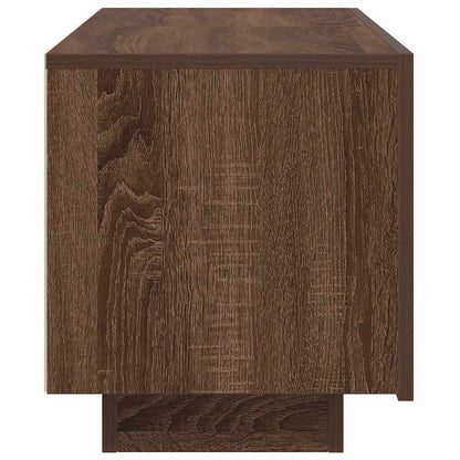 TV-Schrank Braun Eichen-Optik 100x35x40 cm Holzwerkstoff