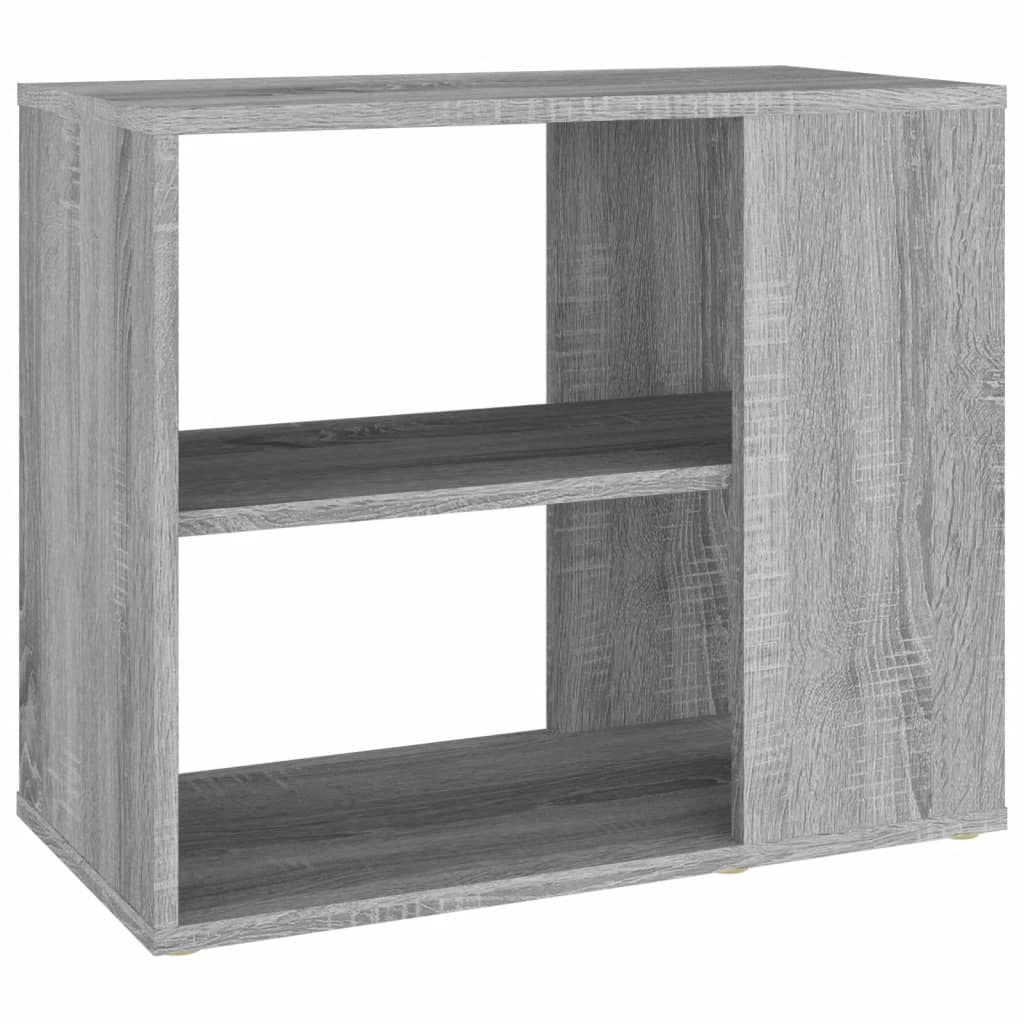 Sidebord gråt Sonoma 60x30x50 cm træmateriale
