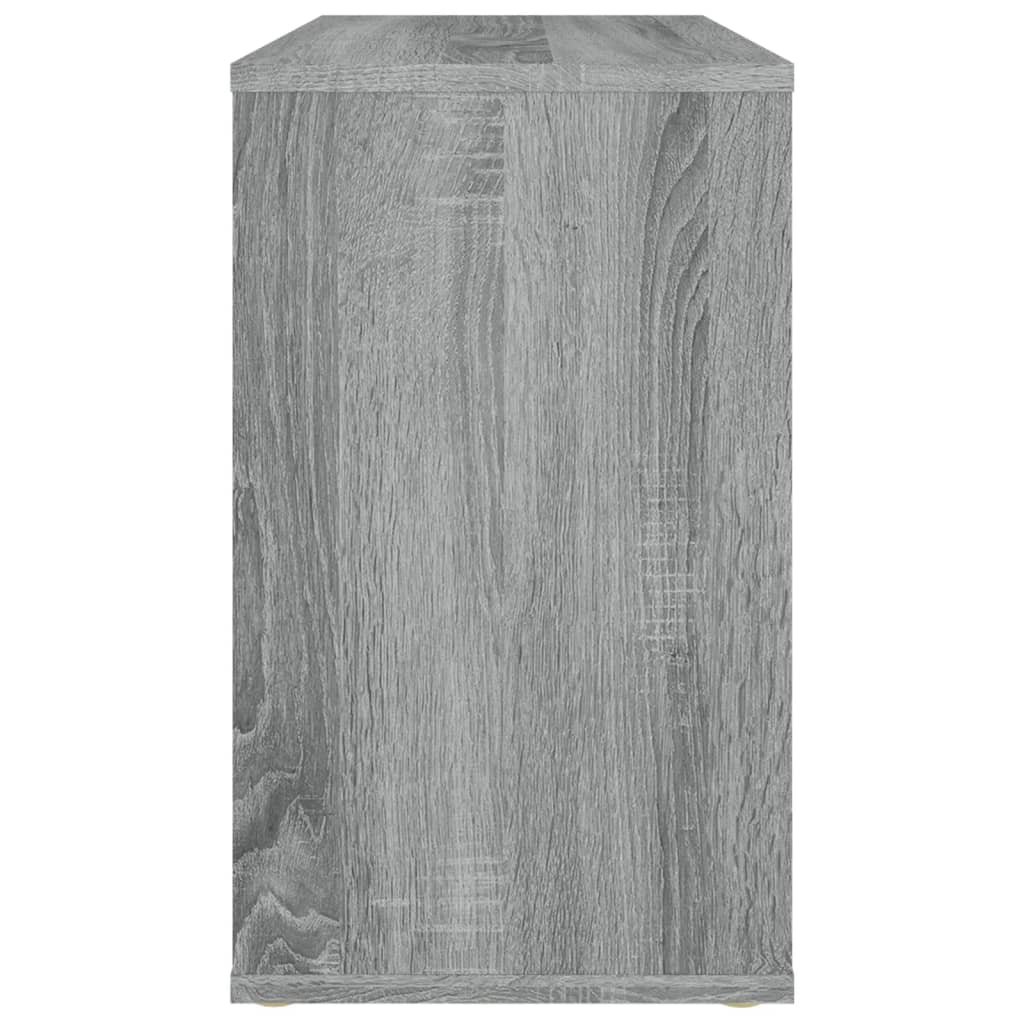 Sidebord gråt Sonoma 60x30x50 cm træmateriale