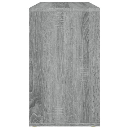 Sidebord gråt Sonoma 60x30x50 cm træmateriale