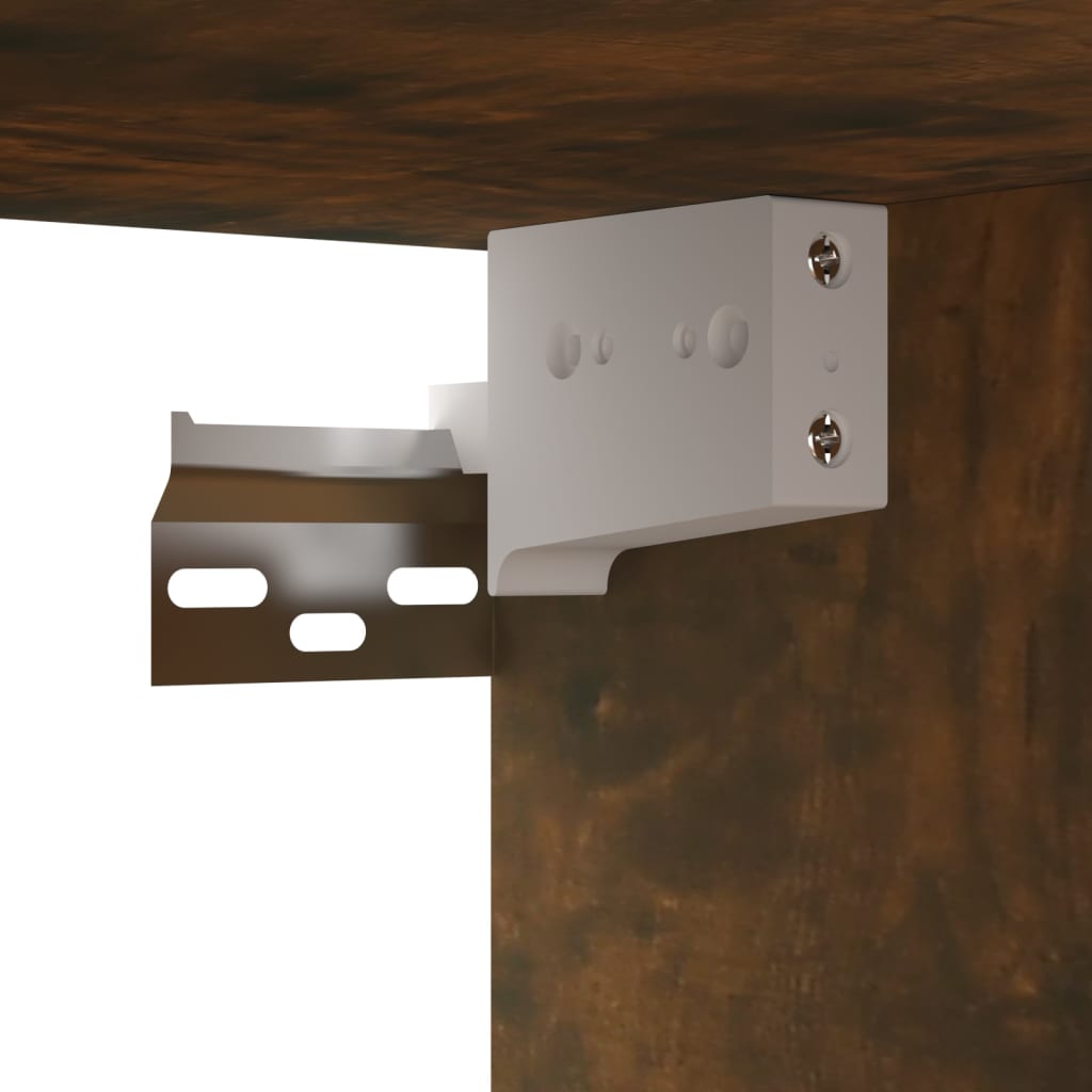 TV-Wandschränke 3 Stk. Räuchereiche 60x30x30 cm