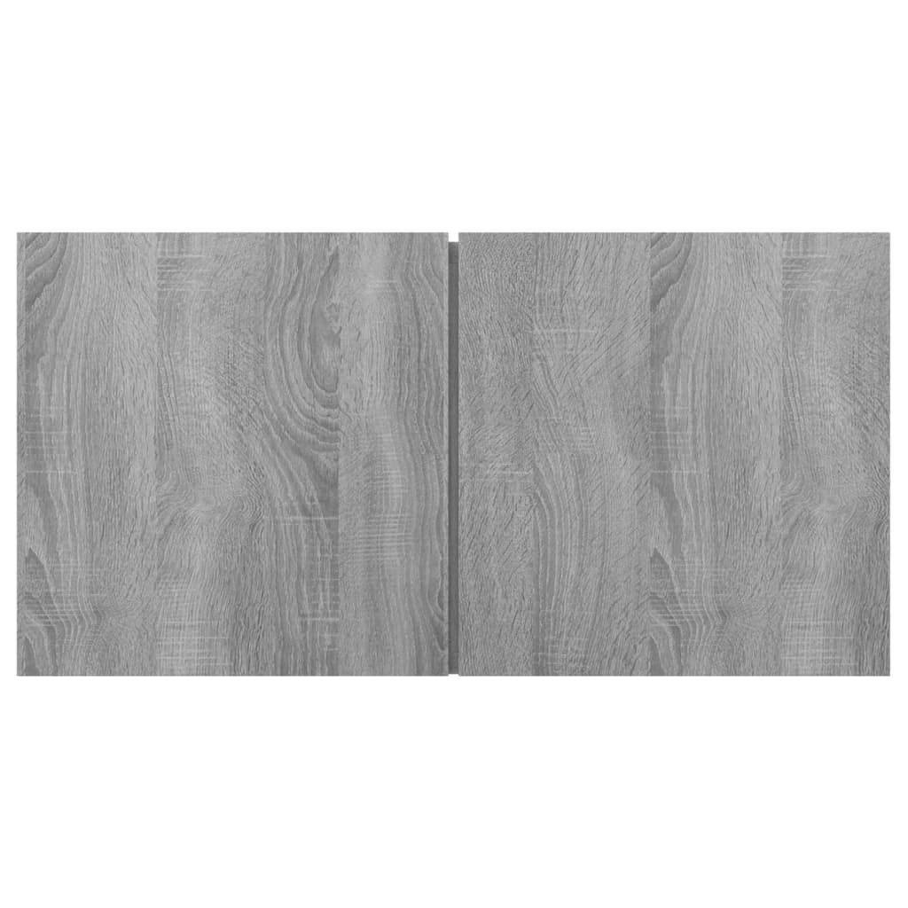 TV-Wandschränke 3 Stk. Grau Sonoma 60x30x30 cm Holzwerkstoff