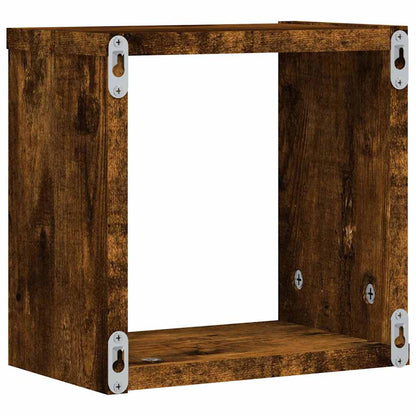 Wandregale 4 pcs Braun 26 x 15 x 26 cm Holzwerkstoff
