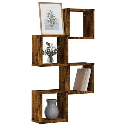 Wandregale 4 pcs Braun 26 x 15 x 26 cm Holzwerkstoff