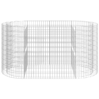 Gabionen-Hochbeet Verzinktes Eisen 200x100x100 cm