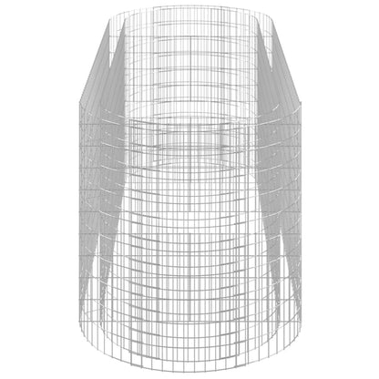 Gabionen-Hochbeet Verzinktes Eisen 300x100x100 cm