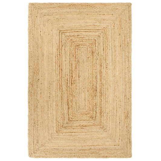 Teppich Handgefertigt Jute 180x250 cm