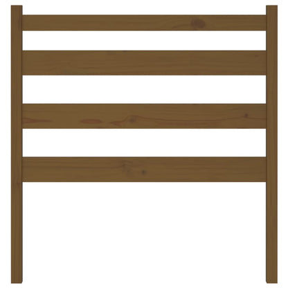 Kopfteil Honigbraun 81x4x100 cm Massivholz Kiefer