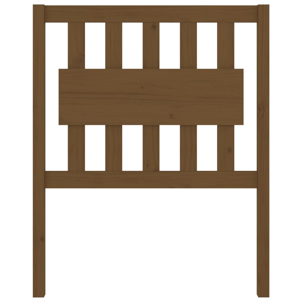 Kopfteil Honigbraun 80,5x4x100 cm Massivholz Kiefer